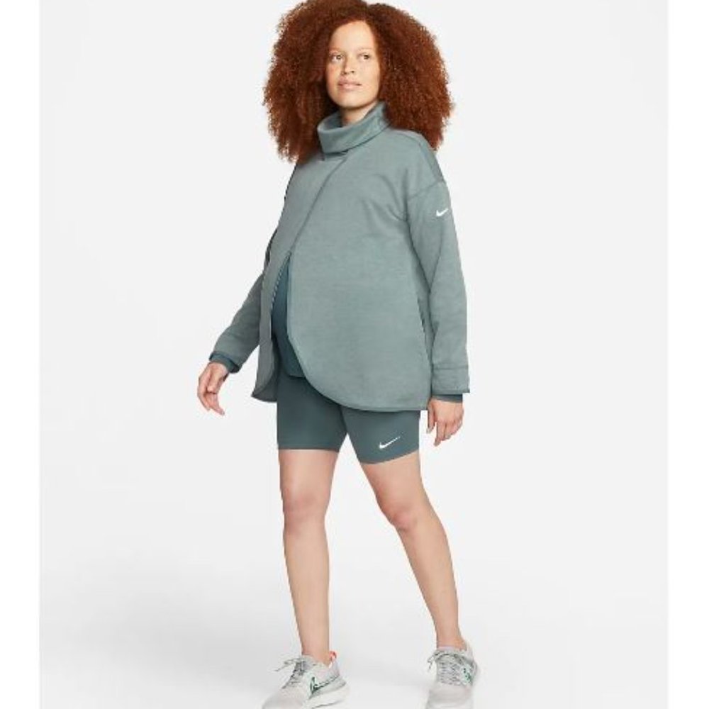 NWT Nike Maternity Women's Hasta Heather Pullover Size XL